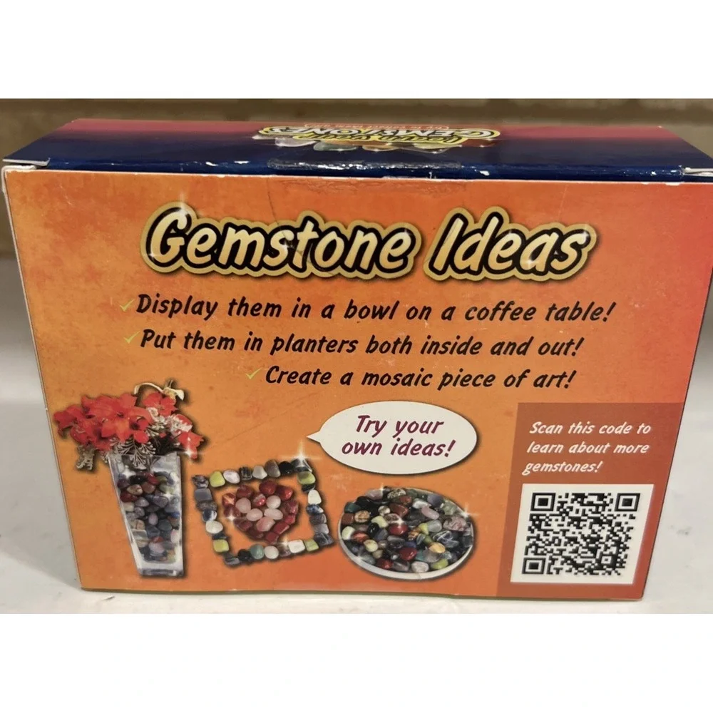New‎ Ancient Treasure Adventures Learn Your Gemstones 35 Stones Included Ages 8+